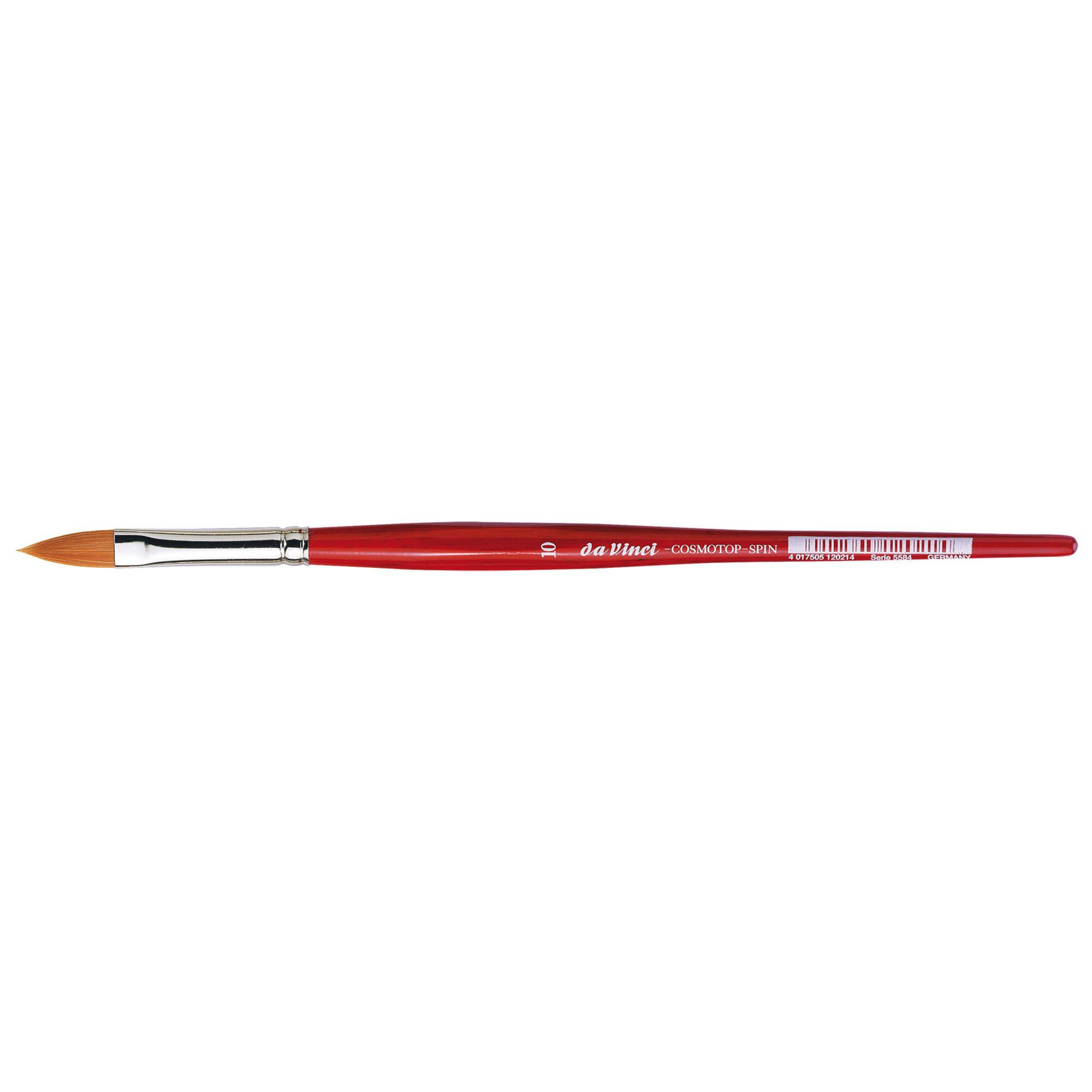 da Vinci COSMOTOP SPIN Series 5584 Synthetic Oval Pointed Brush